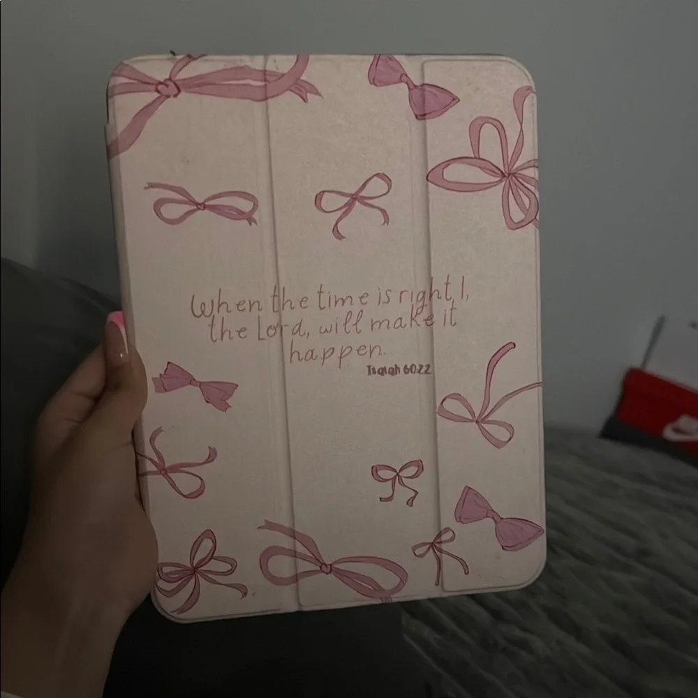Pink Bow Tablet Case